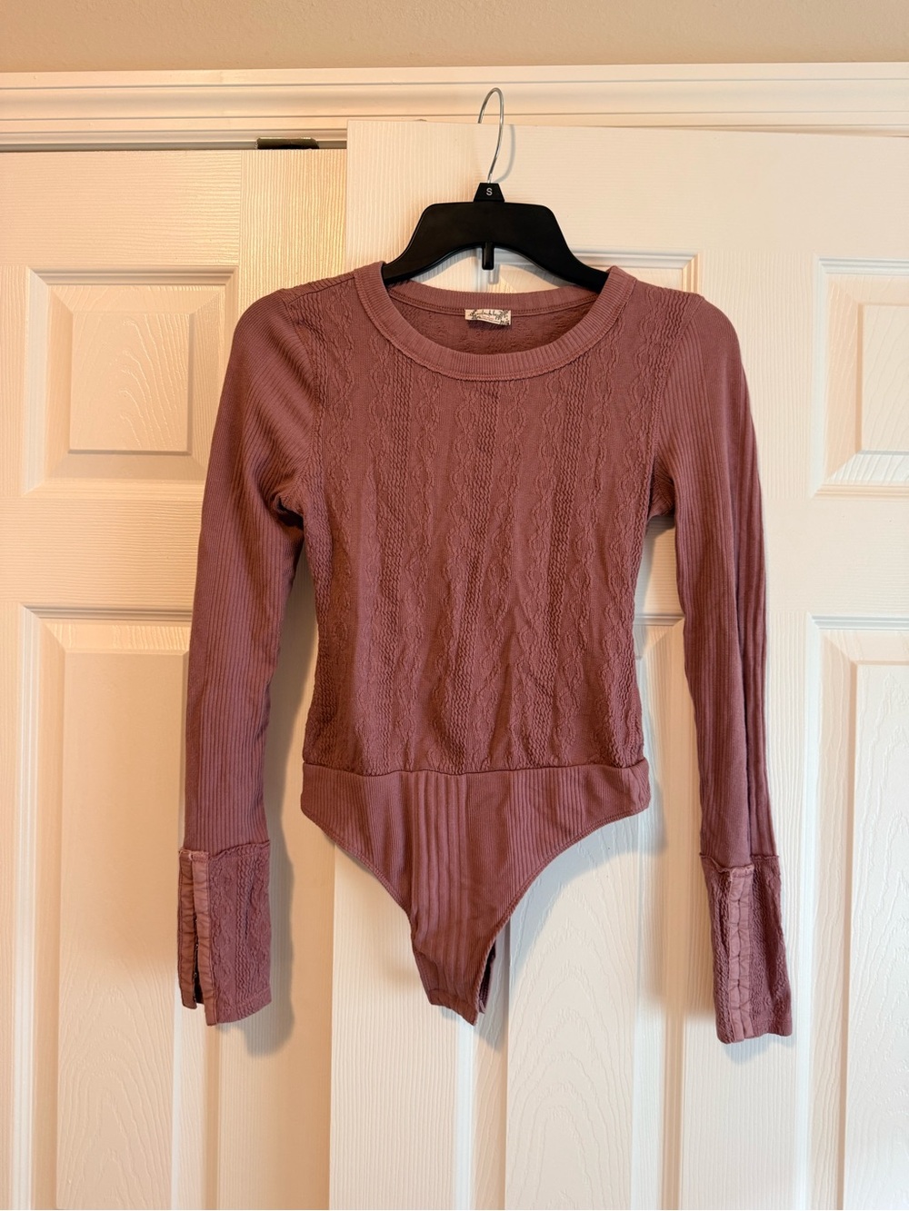 Free People Long Sleeve Bodysuit